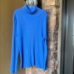 United States Sweaters Blue Turtleneck Sweater Sz: XL